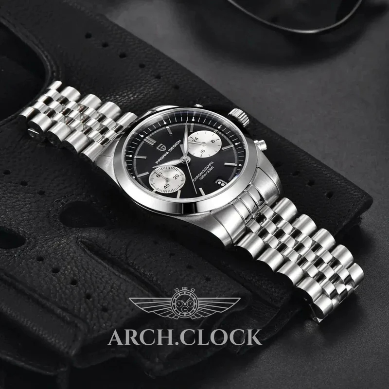 Годинник Pagani Design PD-1775 Silver-Black, фото 7