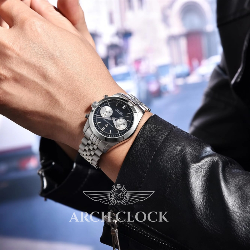 Годинник Pagani Design PD-1775 Silver-Black, фото 9