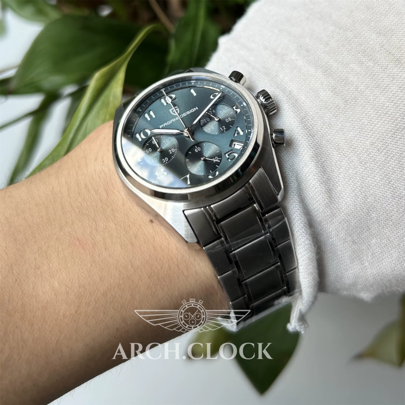 Годинник Pagani Design PD-1773 Silver-Blue, фото 3