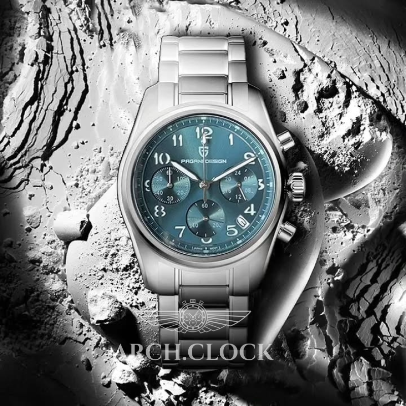 Годинник Pagani Design PD-1773 Silver-Blue, фото 7