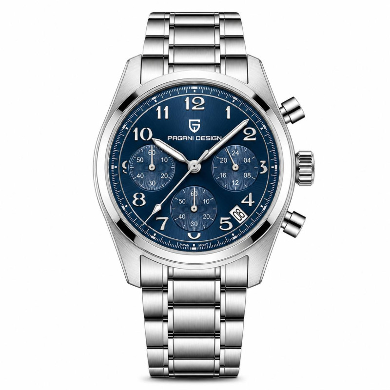 Годинник Pagani Design PD-1773 Silver-Blue, фото 1