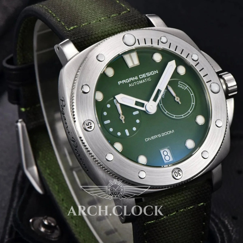 Pagani Design PD-1767 Silver-Green, фото 3