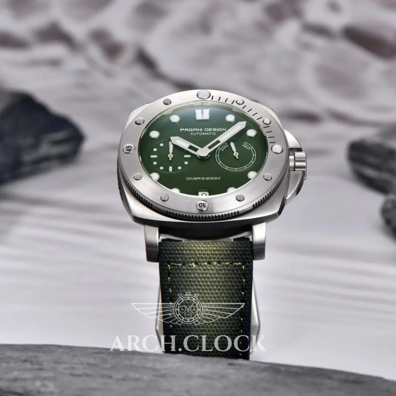 Pagani Design PD-1767 Silver-Green, фото 4