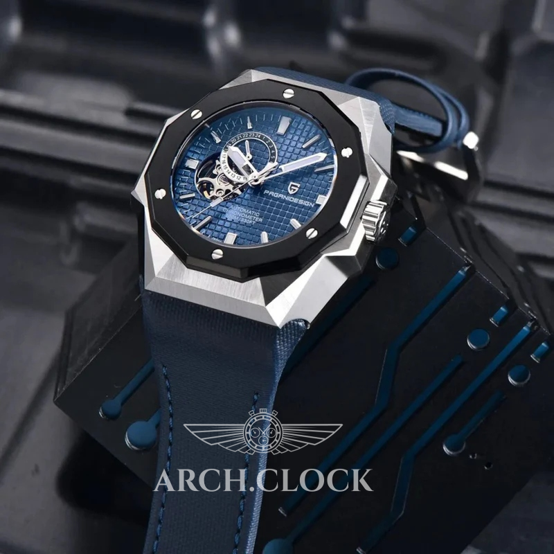 Годинник Pagani Design PD-YS010 Silver-Blue, фото 3