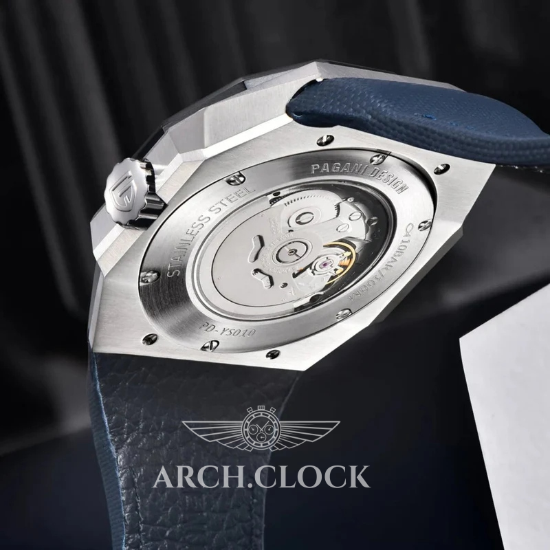 Годинник Pagani Design PD-YS010 Silver-Blue, фото 5