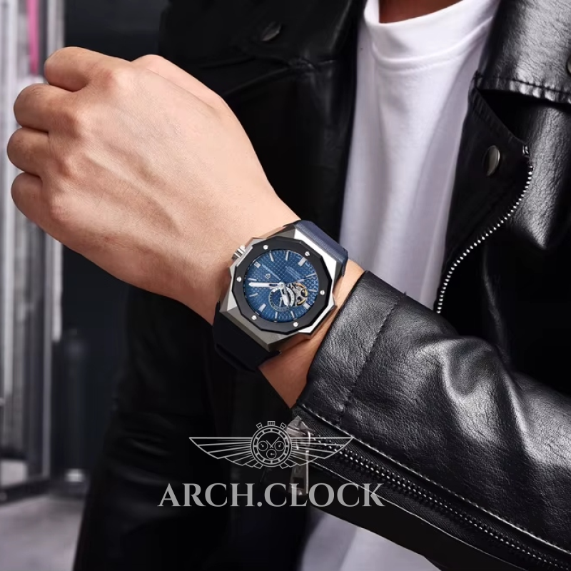 Годинник Pagani Design PD-YS010 Silver-Blue, фото 6