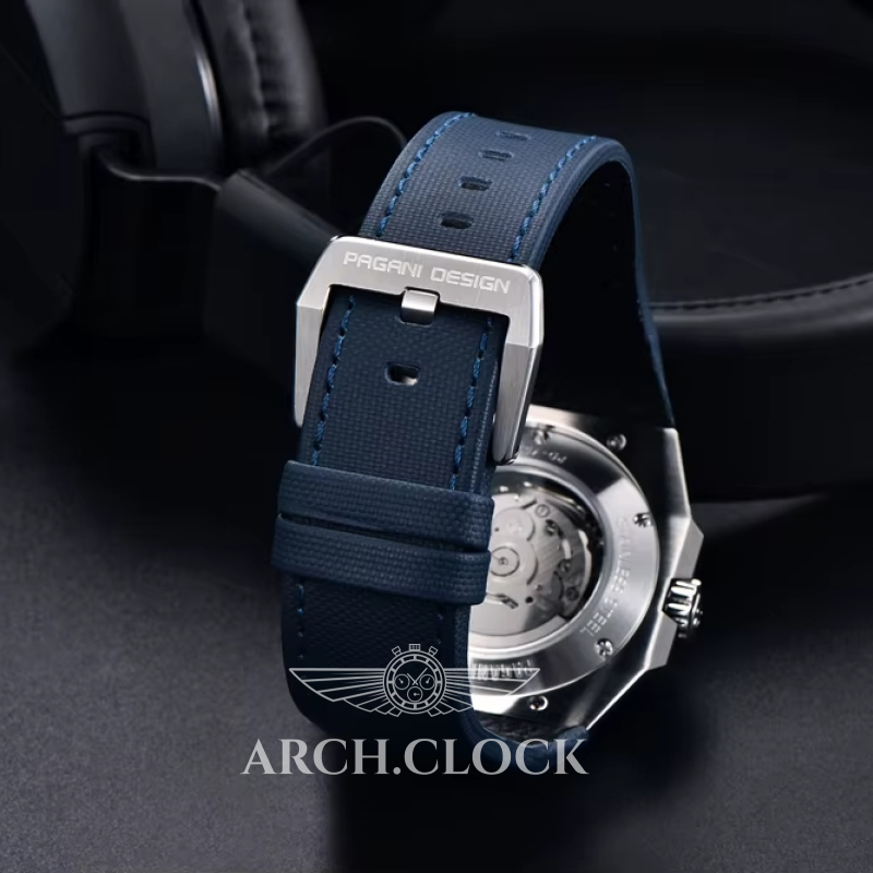 Годинник Pagani Design PD-YS010 Silver-Blue, фото 7