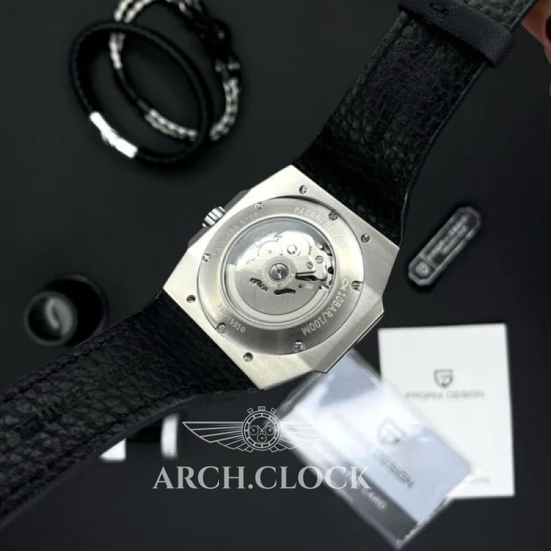 Годинник Pagani Design PD-YS010 Silver-Black, фото 9