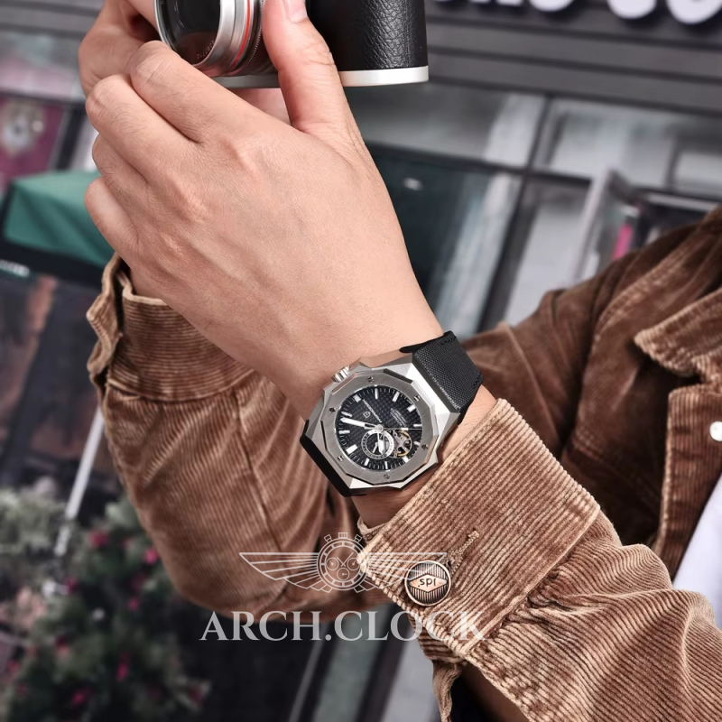 Годинник Pagani Design PD-YS010 Silver-Black, фото 5