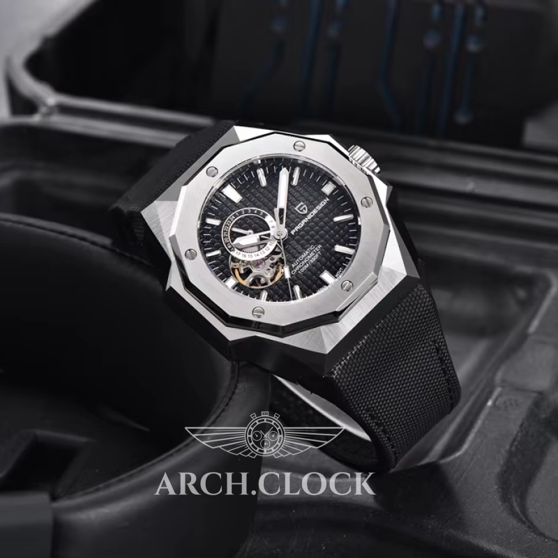Годинник Pagani Design PD-YS010 Silver-Black, фото 7