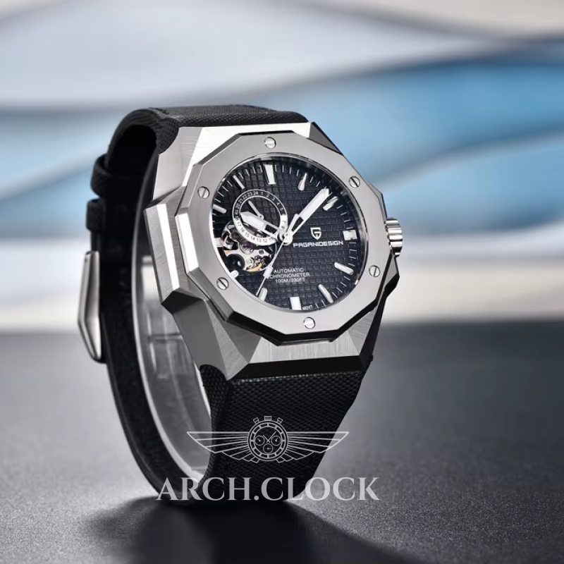 Годинник Pagani Design PD-YS010 Silver-Black, фото 6
