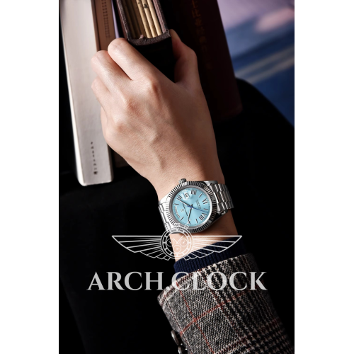 Pagani Design Day-Date PD-1783 Silver-Tiffany