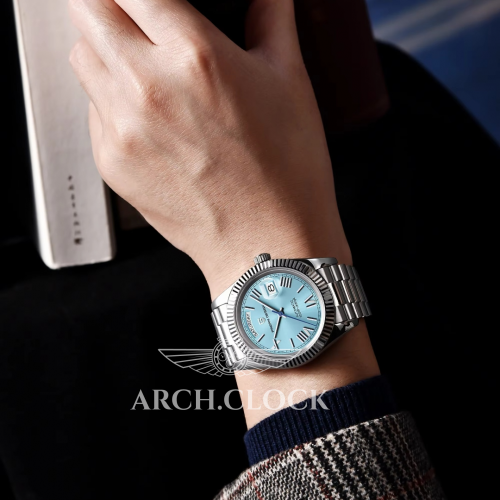 Pagani Design Day-Date PD-1783 Silver-Tiffany