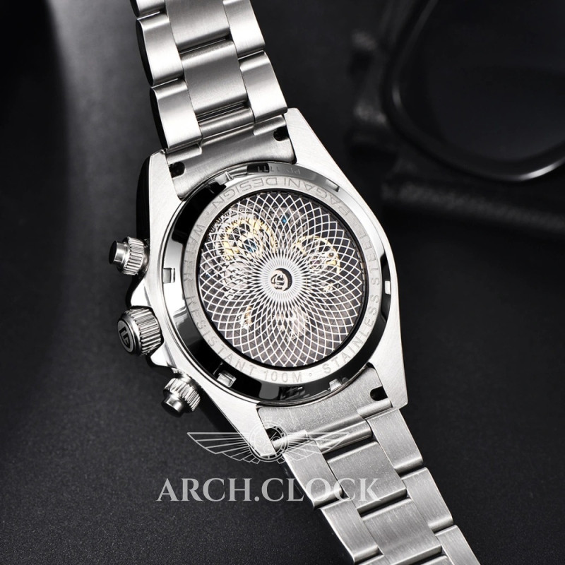 Годинник Pagani Design PD-1777 Silver-Black, фото 3
