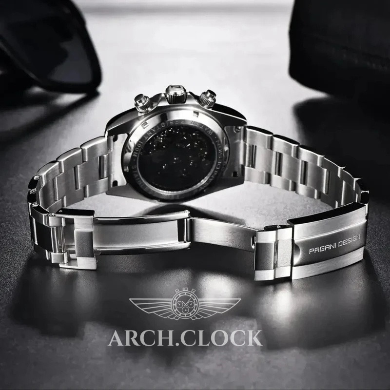 Годинник Pagani Design PD-1777 Silver-Black, фото 6