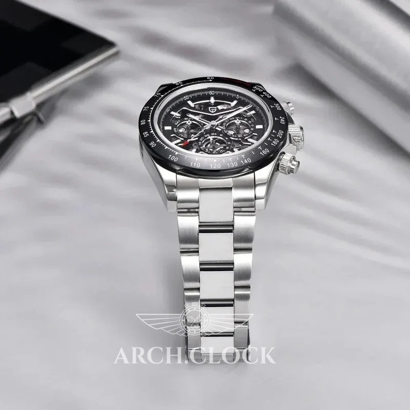 Годинник Pagani Design PD-1777 Silver-Black, фото 4