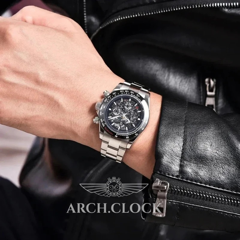 Годинник Pagani Design PD-1777 Silver-Black, фото 5