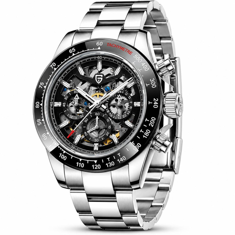 Годинник Pagani Design PD-1777 Silver-Black, фото 1
