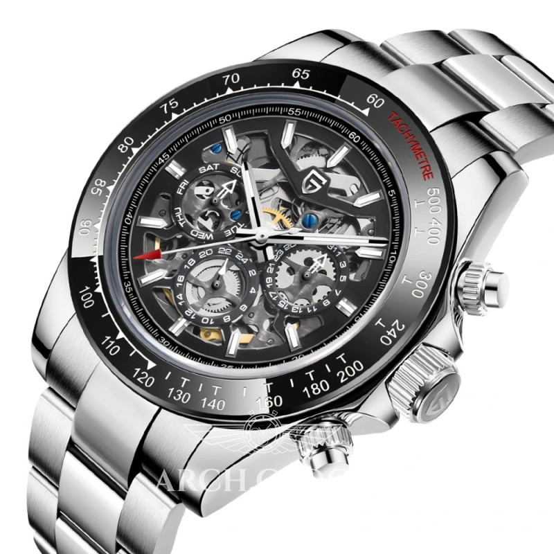 Годинник Pagani Design PD-1777 Silver-Black, фото 2
