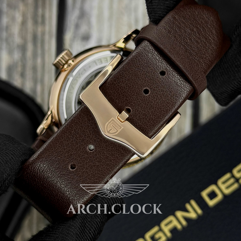 Часы Pagani Design PD-2770 Gold-Black-Brown, фото 7