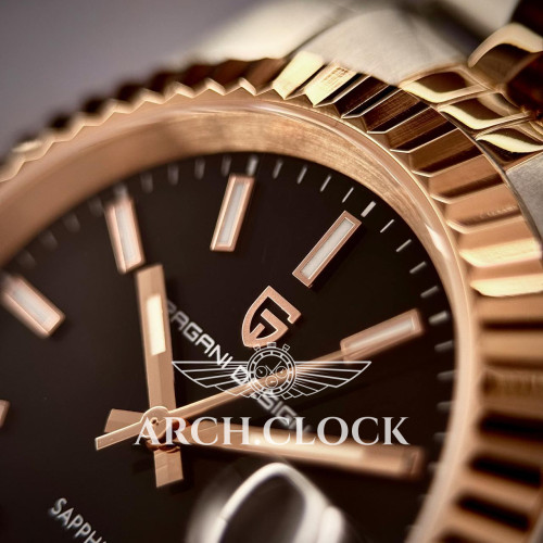 Pagani Design PD-1794M Silver-Rose Gold-Black