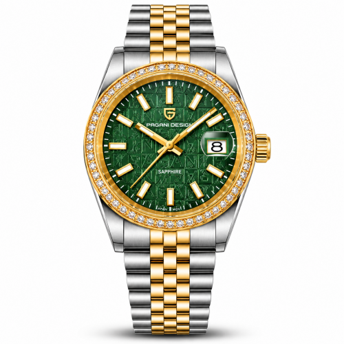 Pagani Design PD-1794M Silver-Gold-Green