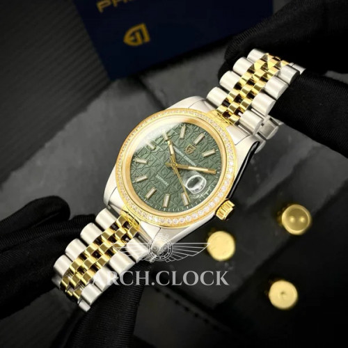 Pagani Design PD-1794M Silver-Gold-Green