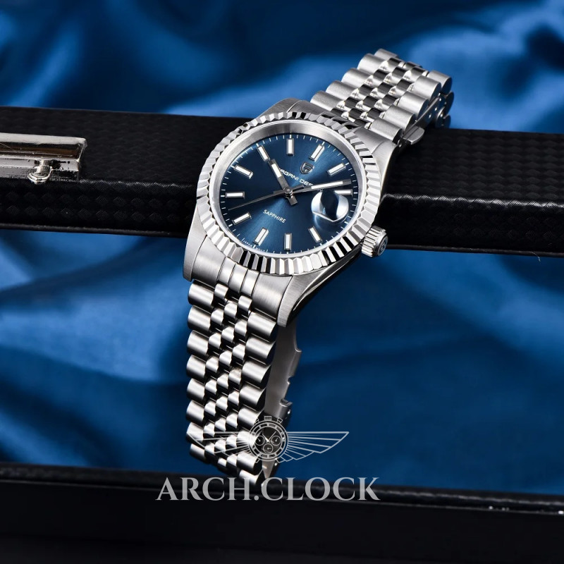 Годинник Pagani Design PD-1794M Silver-Blue, фото 2