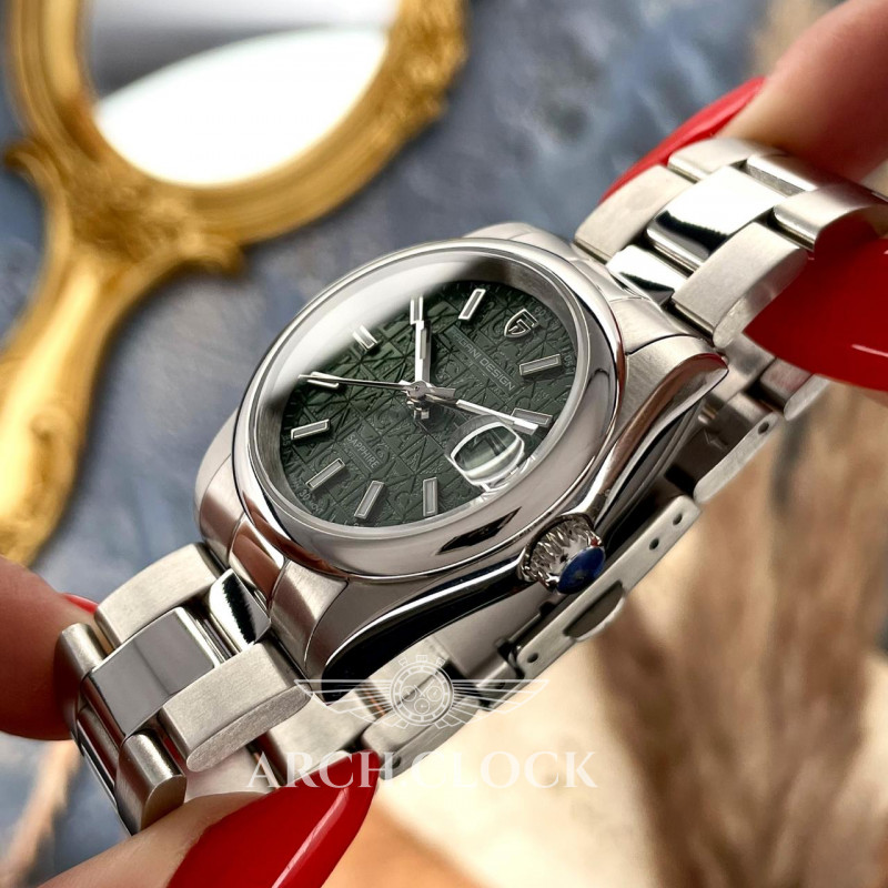 Часы Pagani Design PD-1794L Silver-Green, фото 3