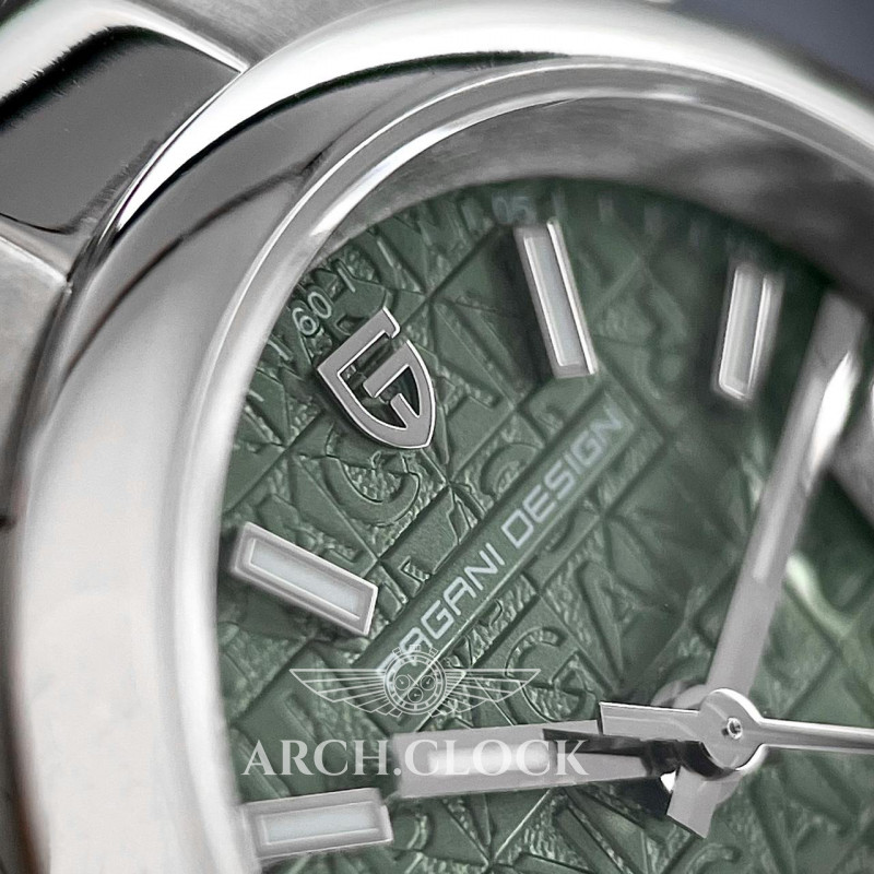 Часы Pagani Design PD-1794L Silver-Green, фото 9