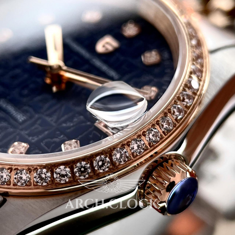 Годинник Pagani Design PD-1794L Silver-Rose Gold-Blue Blue Dial, фото 6