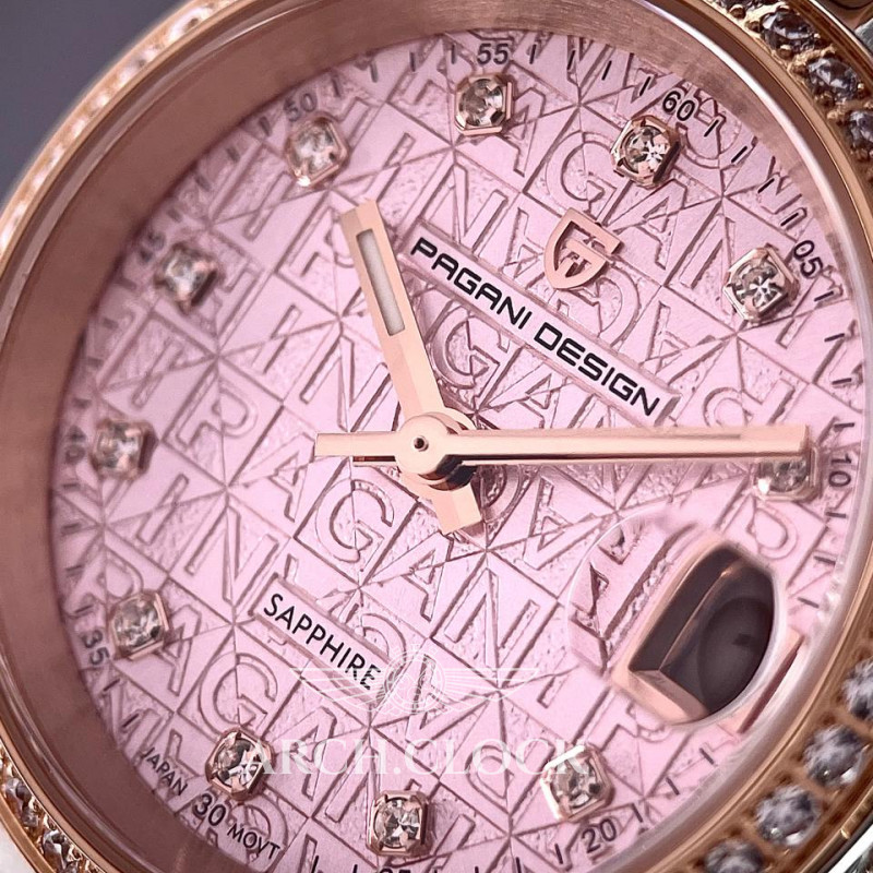 Годинник Pagani Design PD-1794L Silver-Rose Gold-Pink, фото 3