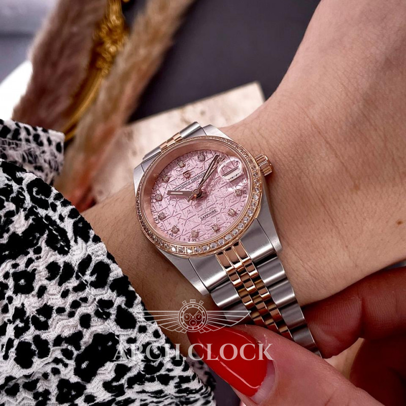 Годинник Pagani Design PD-1794L Silver-Rose Gold-Pink, фото 5