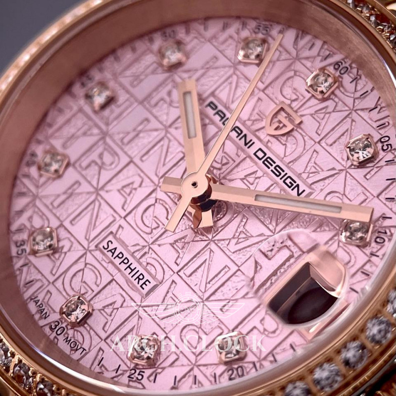 Годинник Pagani Design PD-1794L Silver-Rose Gold-Pink, фото 7