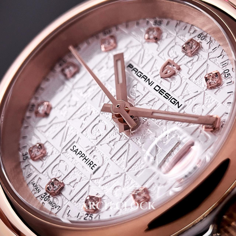 Pagani Design PD-1794L Silver-Rose Gold-White, фото 7