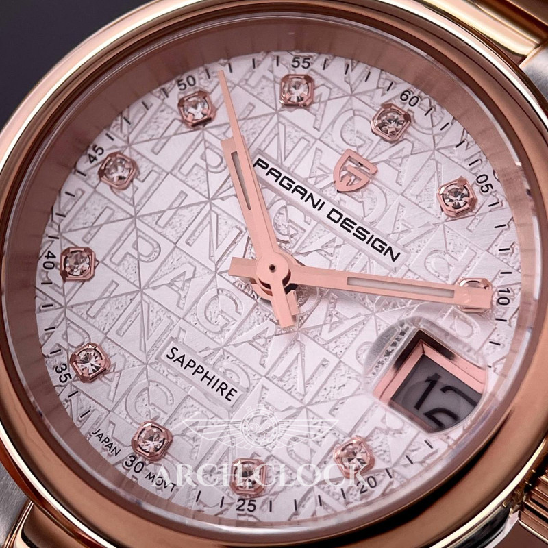 Годинник Pagani Design PD-1794L Silver-Rose Gold-White, фото 10