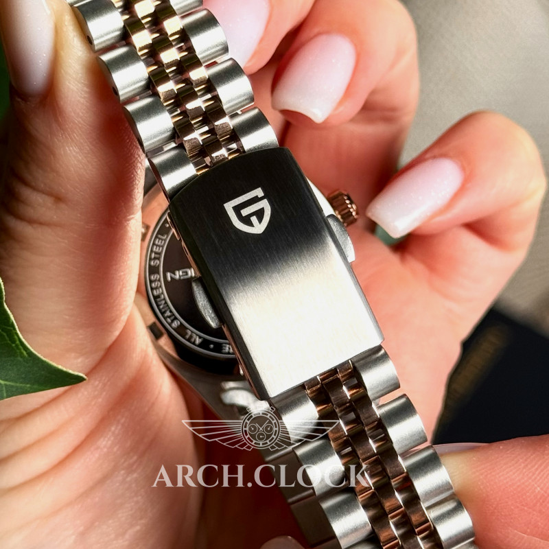 Годинник Pagani Design PD-1794L Silver-Rose Gold-White White Dial, фото 7