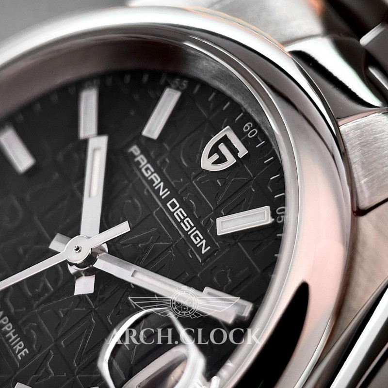 Часы Pagani Design PD-1794L Silver-Black, фото 8