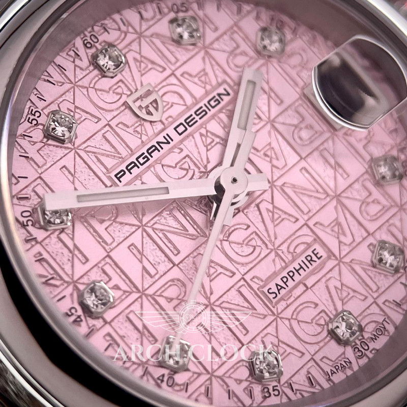 Годинник Pagani Design PD-1794L Silver-Pink, фото 2