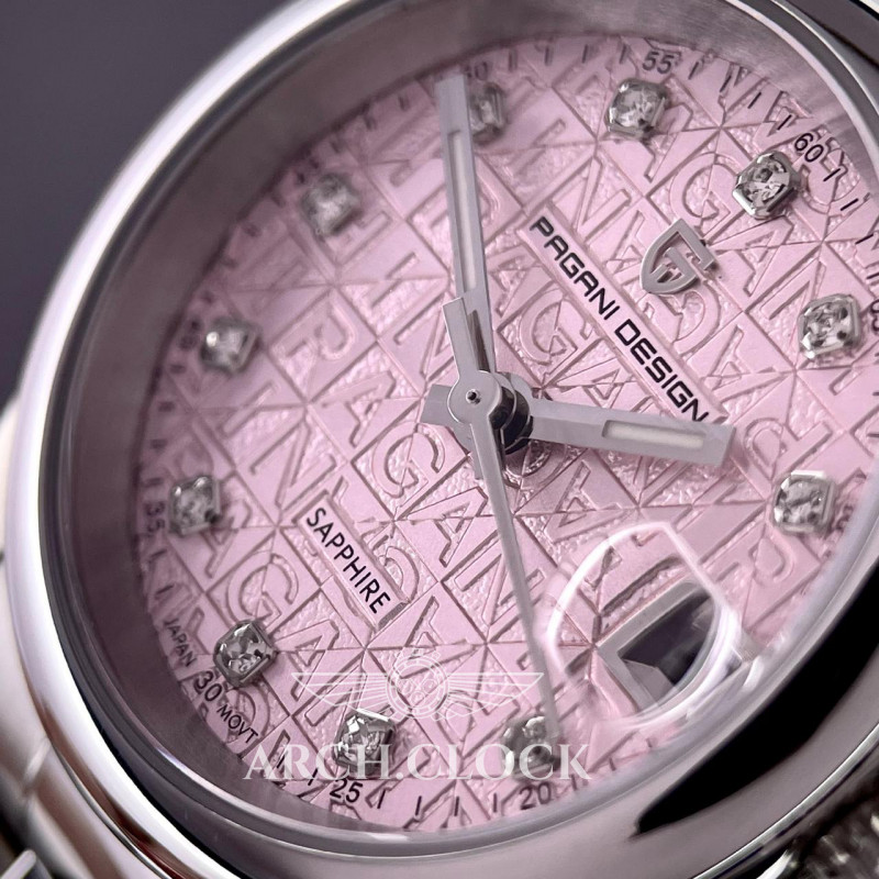 Годинник Pagani Design PD-1794L Silver-Pink, фото 5