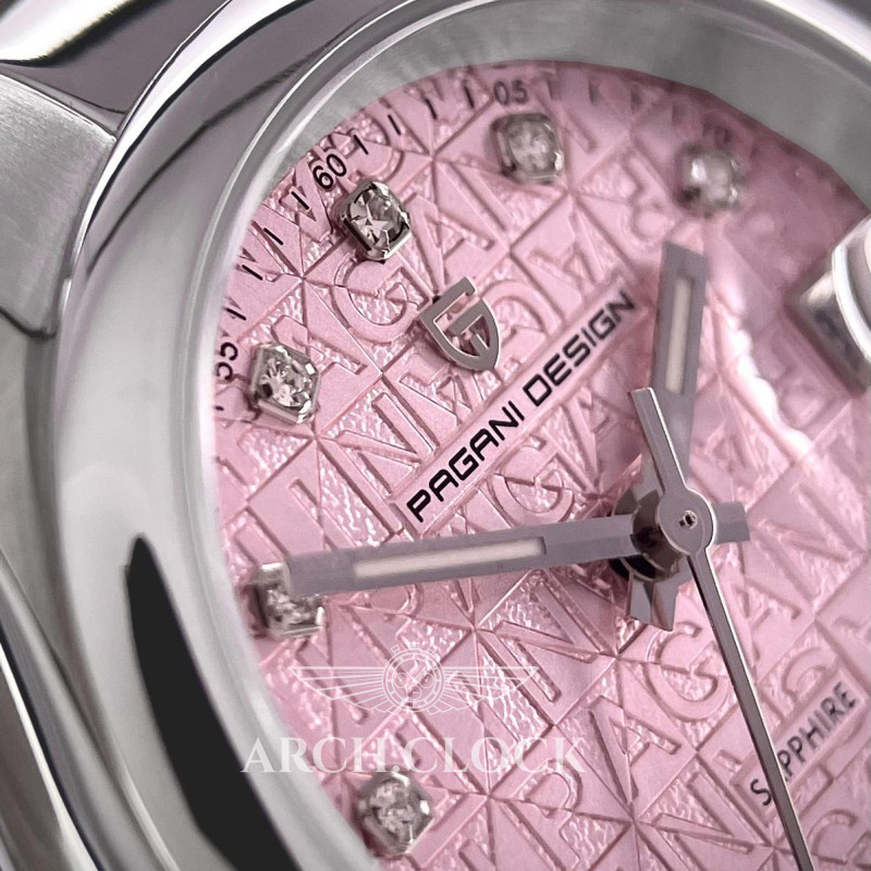 Годинник Pagani Design PD-1794L Silver-Pink, фото 7