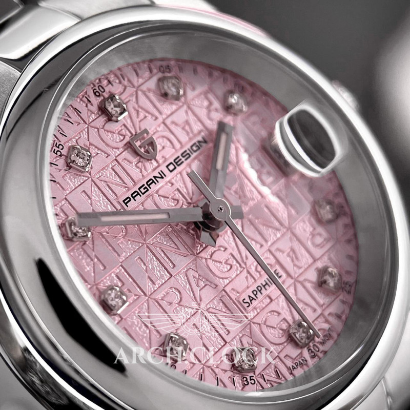 Годинник Pagani Design PD-1794L Silver-Pink, фото 8