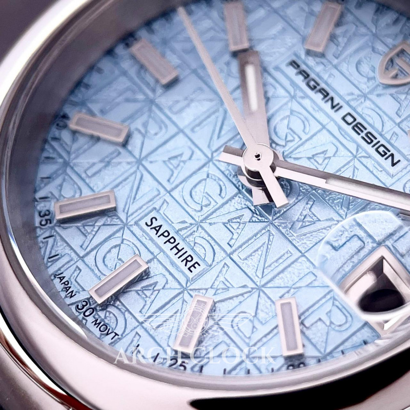 Часы Pagani Design PD-1794L Silver-Blue, фото 3