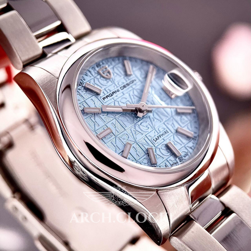 Часы Pagani Design PD-1794L Silver-Blue, фото 6
