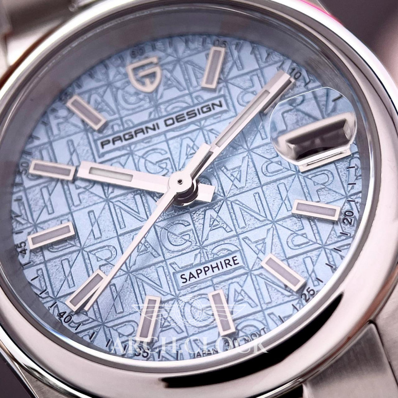 Часы Pagani Design PD-1794L Silver-Blue, фото 10