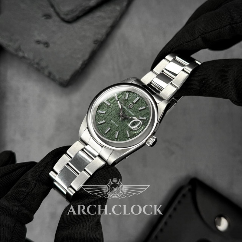 Часы Pagani Design PD-1794M Silver-Green, фото 3
