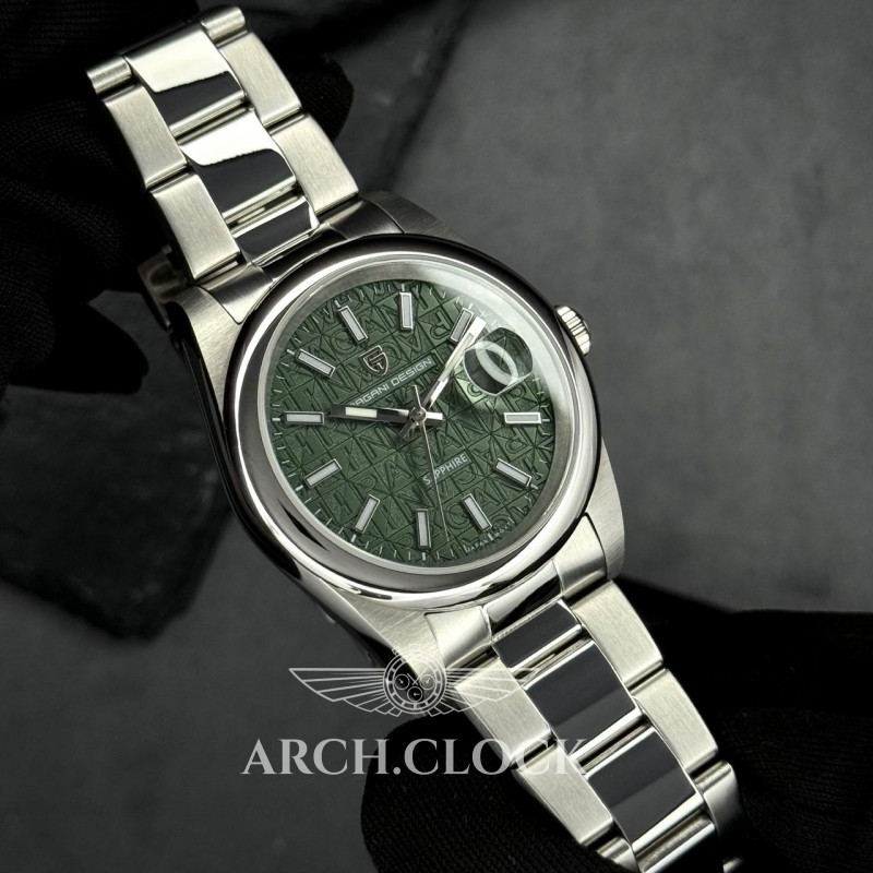 Часы Pagani Design PD-1794M Silver-Green, фото 7