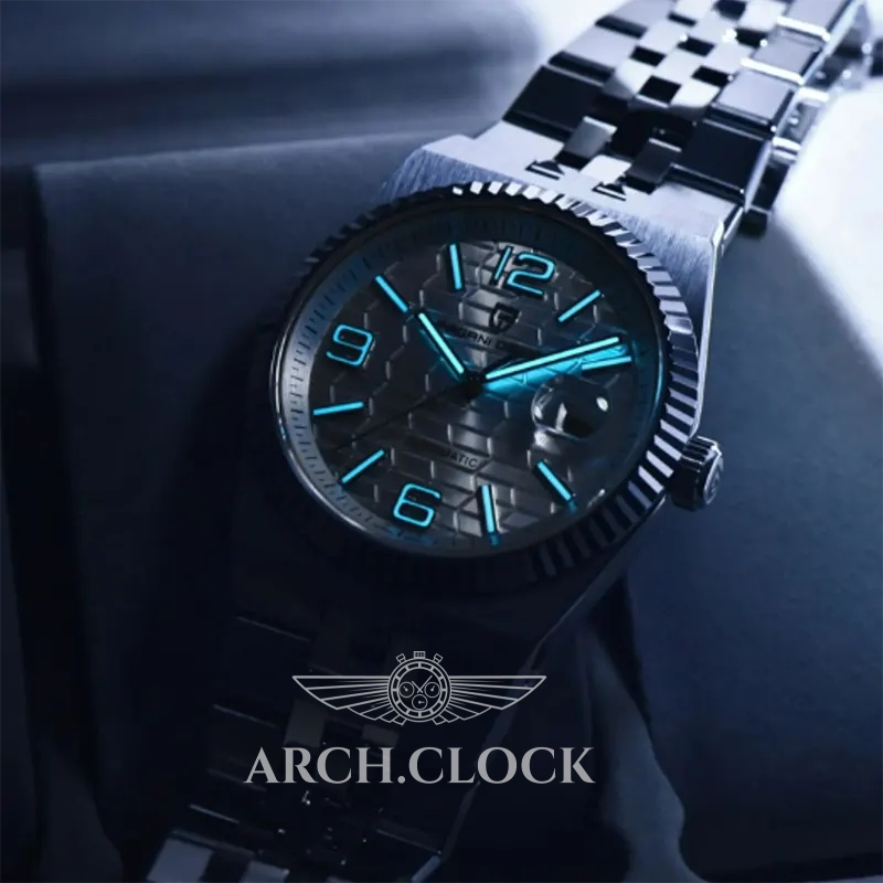 Годинник Pagani Design PD-YS027 Silver-Black, фото 5