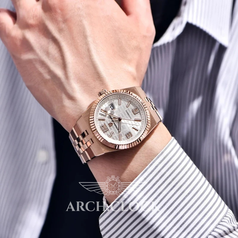 Годинник Pagani Design PD-YS027 Gold-White, фото 3