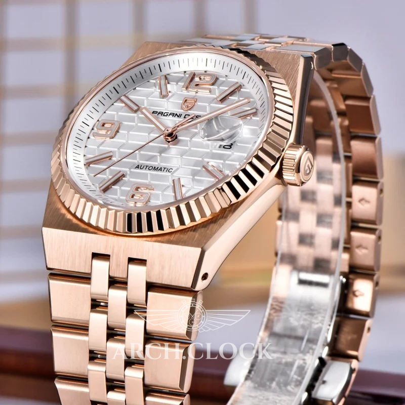 Годинник Pagani Design PD-YS027 Gold-White, фото 2